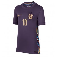 England Jude Bellingham #10 Bortatröja Dam EM 2024 Kortärmad